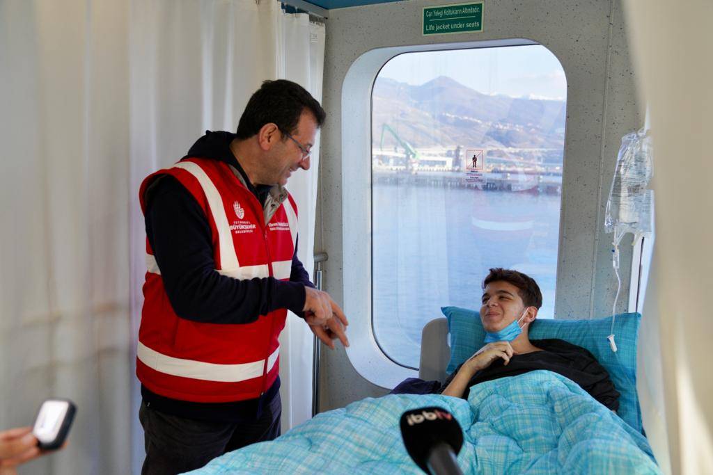 İBB’nin iki gemisi Hatay’da göreve başladı 3